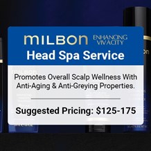 Milbon Head Spa: In-Salon Treatments Service Proposals