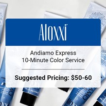 Aloxxi Andiamo Express 10-minutes Color Service