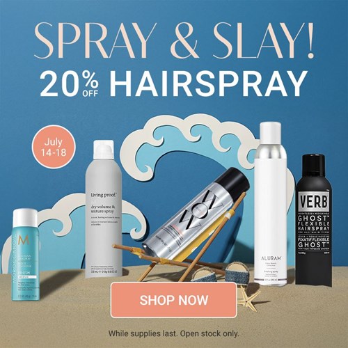Sweis Days Hairspray Sale 20% Off (July 14-18)