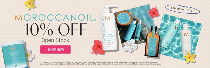 Moroccanoil Flash Sale (09/13 - 09/16)