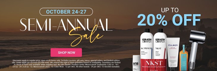 SEMI-ANNUAL Sale (10/24 - 10/27)