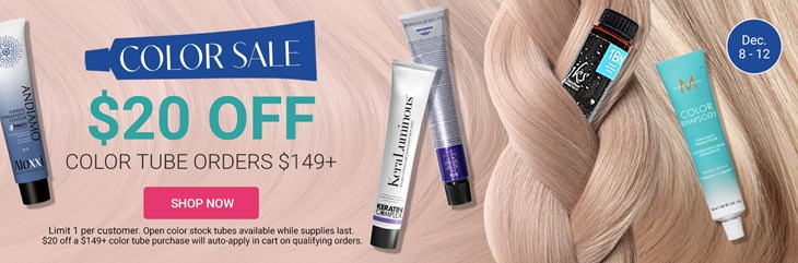 Color Sale (12/8–12/12)