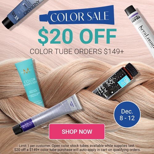 Color Sale (12/8–12/12)