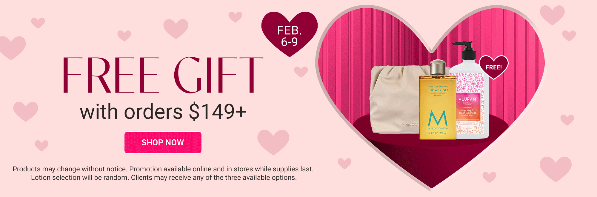 Valentines Special GWP (2/6-2/9)