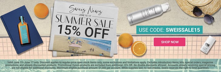 Sweis Summer Sale (6/15-6/17)