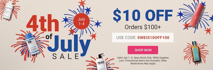 4th of July Sale (7/1-7/4)