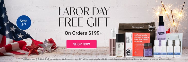 Labor Day GWP Sale (September 3-7)