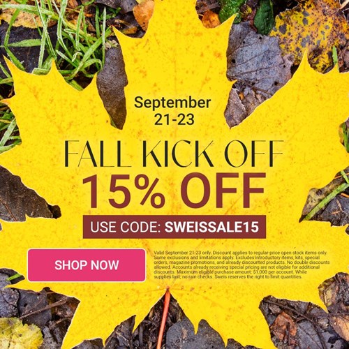 Fall Kick Off Sale (September 21-23)