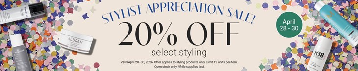 _CATEGORY Stylist Appreciation Sale (April 28-30) Single