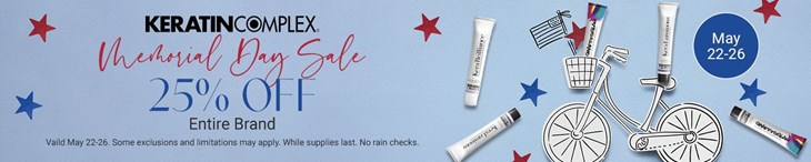 _BRAND Single Keratin Complex Memorial Day Sale (5/22-5/26)