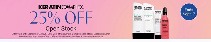_BRAND PROMO Single KC Complex 25% Off Open Stock
