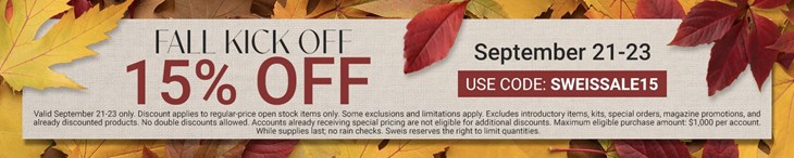 _CATEGORY Single Fall Kick Off Sale (September 21 - 23)