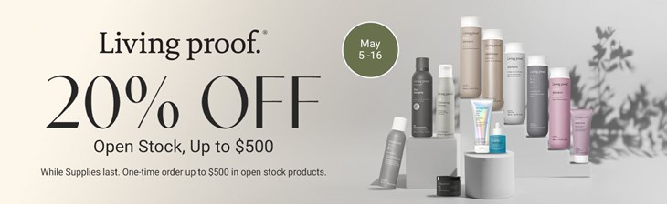 _CATEGORY LIVING PROOF 20% OFF 05/05-05/16