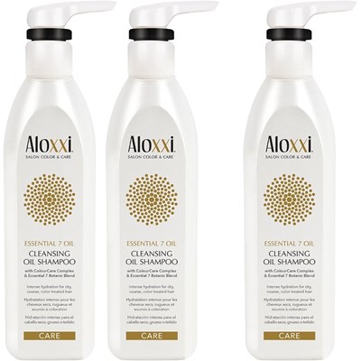 Aloxxi Buy 2 Essential 7 Oil Shampoo 10.1 oz., Get 1 FREE! 3 pc.
