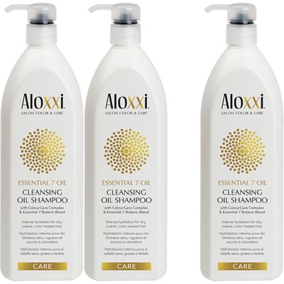 Aloxxi Buy 2 Essential 7 Oil Shampoo Liter, Get 1 FREE! 3 pc.