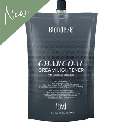 Aloxxi BLONDE78 CHARCOAL CREAM LIGHTENER 8.8 Fl. Oz.