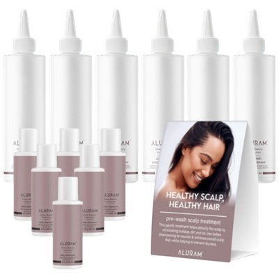 Aluram pre-wash scalp treatment bundle 13 pc.