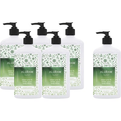 Aluram Buy 5 sweet pear and winter spice body lotion, Get 1 FREE! 6 pc.