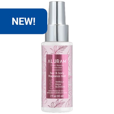 Aluram vanilla palm blossom hair & body fragrance 2 Fl. Oz.