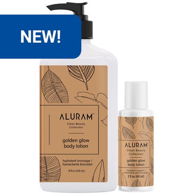 Aluram golden glow body lotion bundle 2 pc.