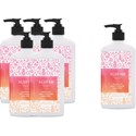Aluram raspberry & peach lemonade body lotion bundle 7 pc.