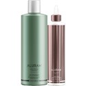 Aluram curl shampoo and high shine bundle 2 pc.