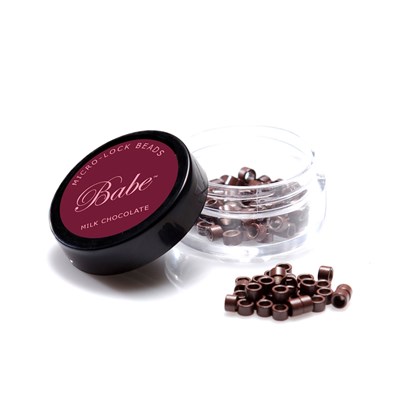 Babe Milk Chocolate 3.5 MM Micro-Lock Threaded Bead 100 pc.