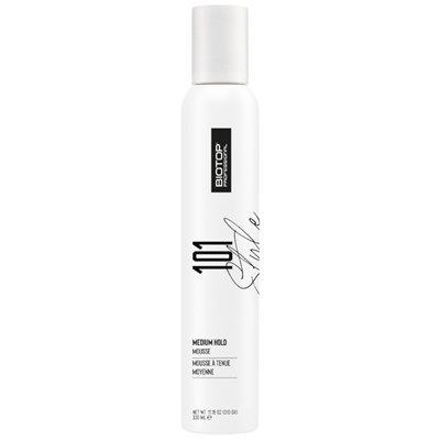 BIOTOP PROFESSIONAL 101 Create Medium Hold Mousse 11.15 Fl. Oz.