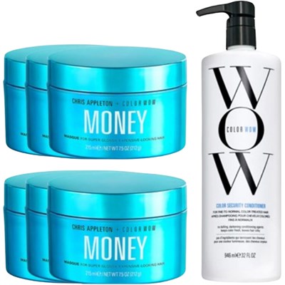 Color WOW Buy 6 Money Masque, Get 1 Color Security Shampoo FREE! 7 pc.