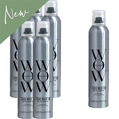 Color WOW Buy 5 Texas Hold ‘Em Big Hold Hairspray, Get 1 FREE! 6 pc.