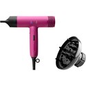 Elchim 8th Sense Pink Anemos Dryer and Diffuser Bundle 2 pc.