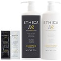 Ethica Shampoo & Conditioner Liter Duo + Holiday Travel Pack 3 pc.