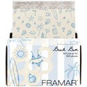 Framar Embossed Pop Up Foil Medium Beach Bum 5 inch x 11 inch 500 ct.