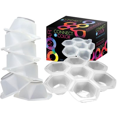 Framar Connect & Color Bowls - Clear 7 pc.