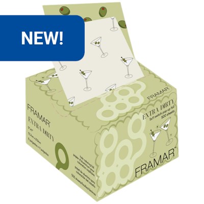 Framar Embossed Switch Pop Up Foil Medium Extra Dirty 5 inch x 11 inch 500 ct.