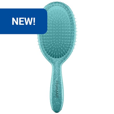 Framar Glitter Detangle Brush - Frosting