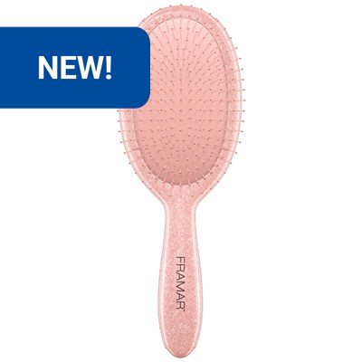 Framar Glitter Detangle Brush - Ginger