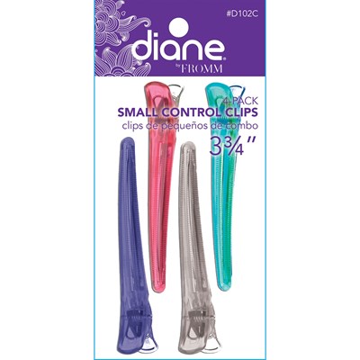 Diane Small Sectioning Clips 4 pack 3.75 inch