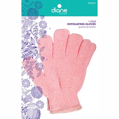 Diane Exfoliating Gloves 2 pack Fits Most