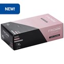 Fromm Black Powder-Free Vinyl Gloves - 100 ct. X-Large