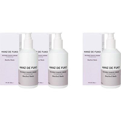 HANZ DE FUKO Buy 2 INVISIBLE SHAVE CREAM, Get 1 FREE! 3 pc.