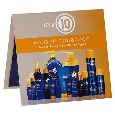 It's a 10 Carrier Card - Keratin Collection (Sola Intro Only)