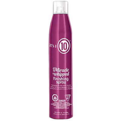 It's a 10 Miracle Whipped Finishing Spray 10 Fl. Oz.