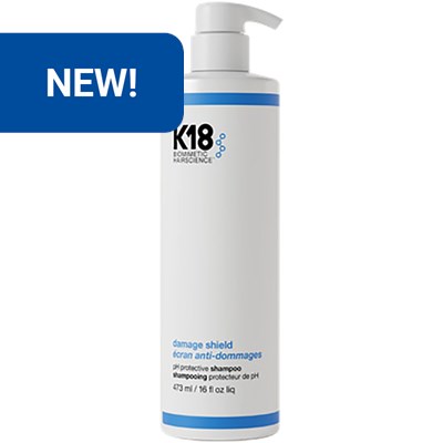 K18 DAMAGE SHIELD pH protective shampoo 16 Fl. Oz.