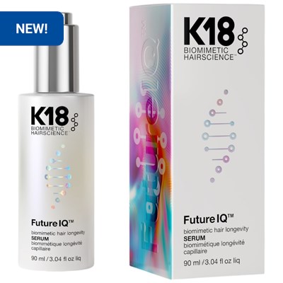 K18 Future IQ biomimetic hair longevity serum 3.04 Fl. Oz.