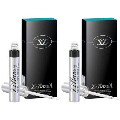 LiLash Save 10% on 2 LiBrow Purified Eyebrow Serum XL 0.2 oz. 2 pc.