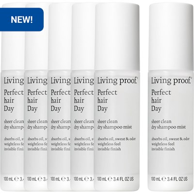 Living Proof Buy 5 Perfect Hair Day Sheer Clean Dry Shampoo Mist, Get 1 FREE! 6 pc.