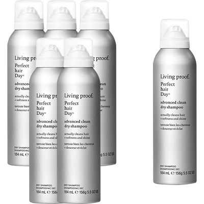 Living Proof Buy 5 Perfect Hair Day Advanced Clean Dry Shampoo 5.5 oz., Get 1 FREE! 6 pc.