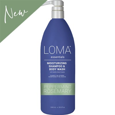 LOMA Moisturizing Shampoo & Body Wash Liter