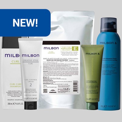 Milbon New Hair Care & Styling Products